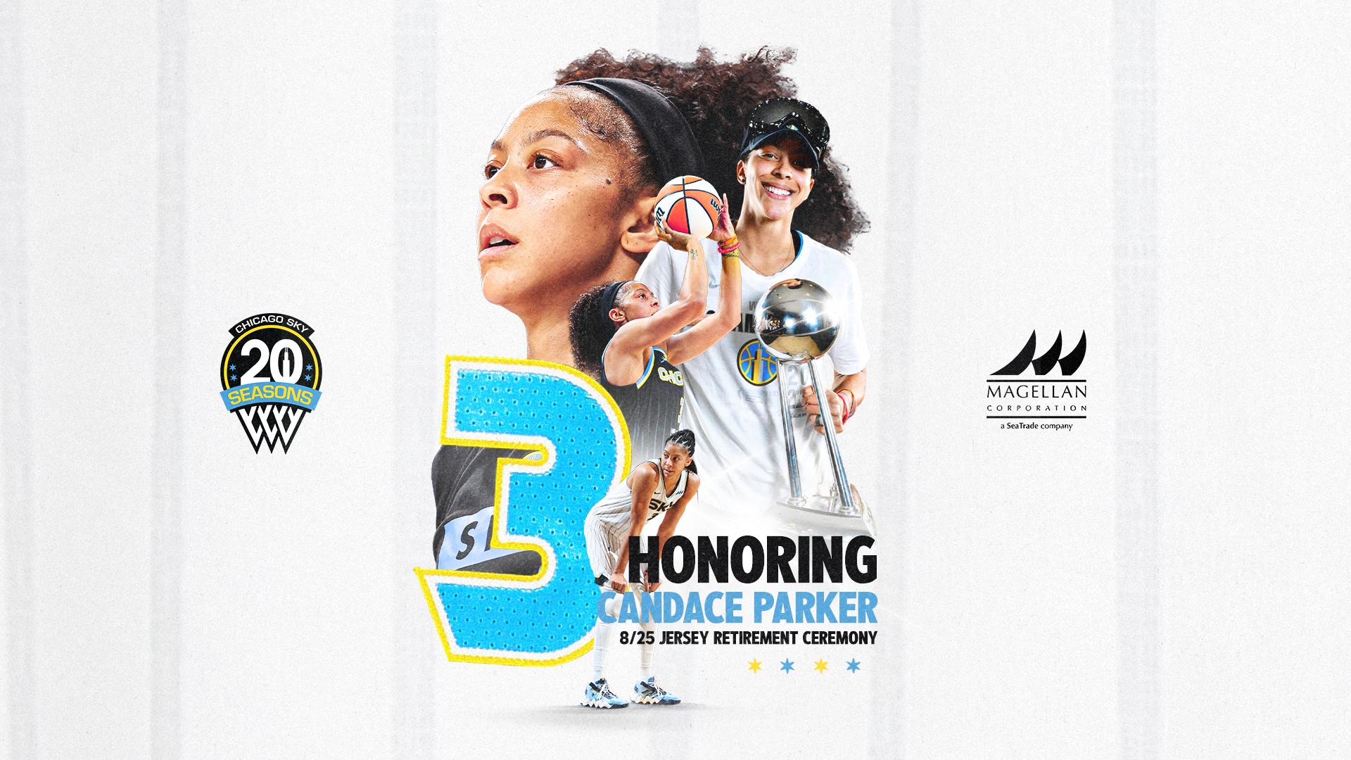 Los Angeles Sparks To Retire Candace Parker's No. 3 Jersey Los Angeles Sparks To Retire Candace Parker's No. 3 Jersey