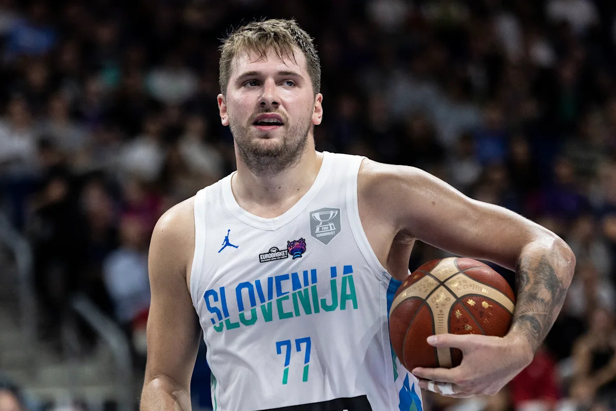 Luka Dončić Avoids Serious Injury After Knee Collision At EuroBasket Luka Dončić Avoids Serious Injury After Knee Collision At EuroBasket