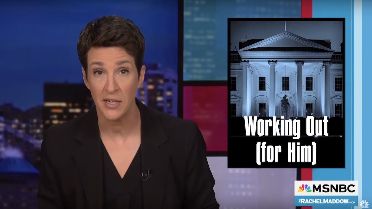 Maddow Highlights Trump's Benefit From Federal Medical Funds Amidst System Cuts Maddow Highlights Trump's Benefit From Federal Medical Funds Amidst System Cuts