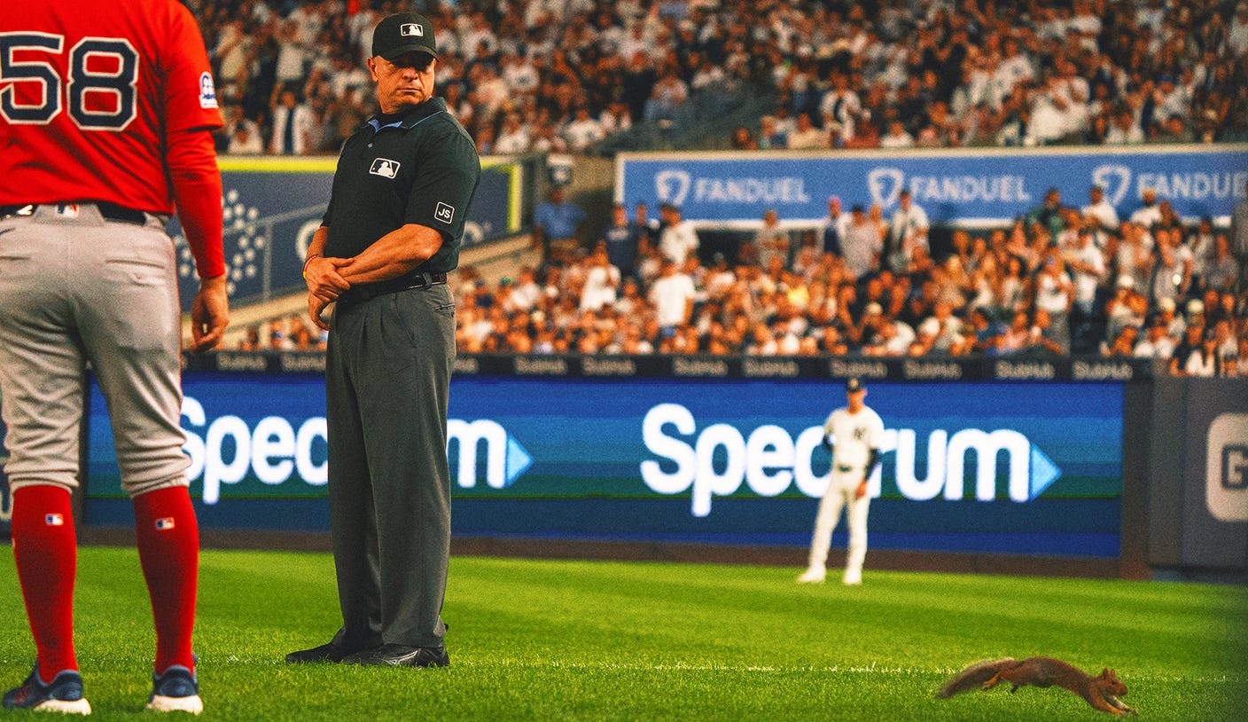 Mid-Game Mayhem: Squirrel Causes Delay In Red Sox-Yankees Matchup Mid-Game Mayhem: Squirrel Causes Delay In Red Sox-Yankees Matchup