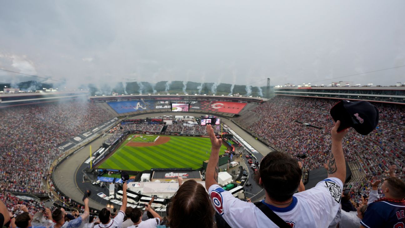 MLB At Bristol: Braves-Reds Game Suspended; Reschedule Details Awaited