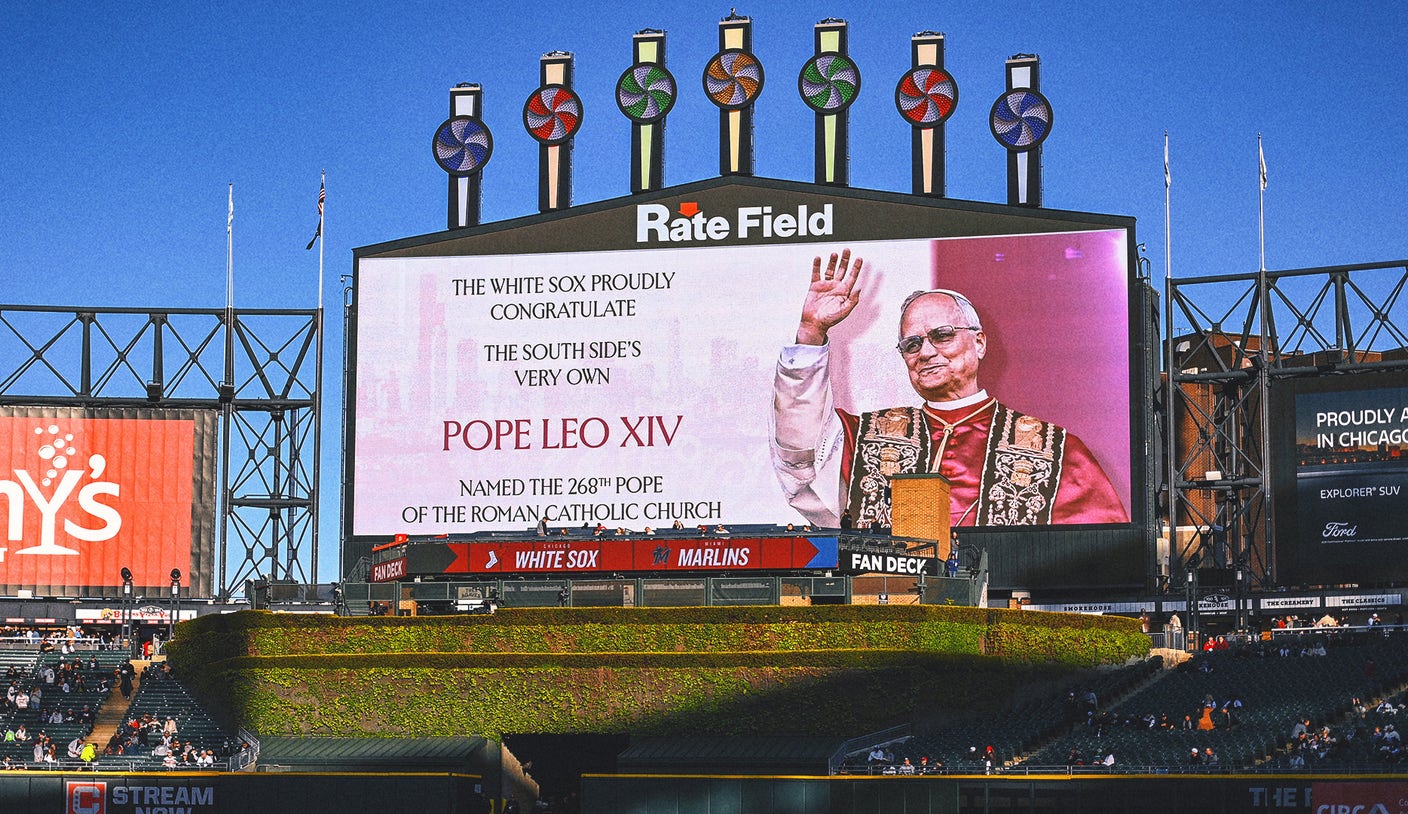 New Art Installation At Guaranteed Rate Field: A White Sox Homage To Pope Leo XIII New Art Installation At Guaranteed Rate Field: A White Sox Homage To Pope Leo XIII
