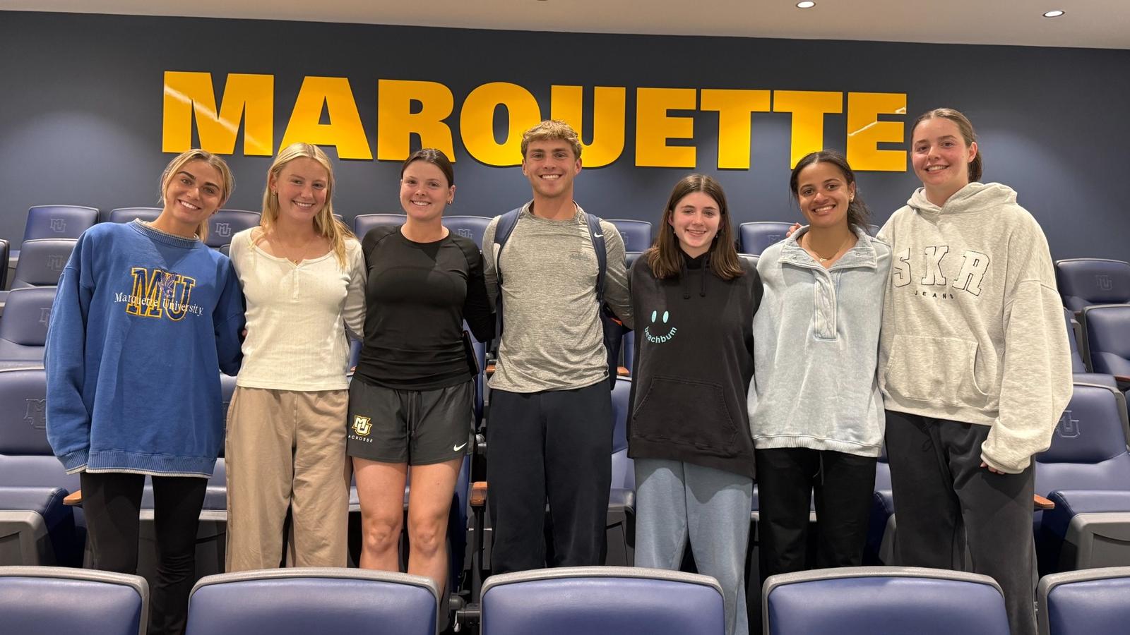 New Marquette Athletics SAAC Executive Board Announced For 2025-26 Season New Marquette Athletics SAAC Executive Board Announced For 2025-26 Season