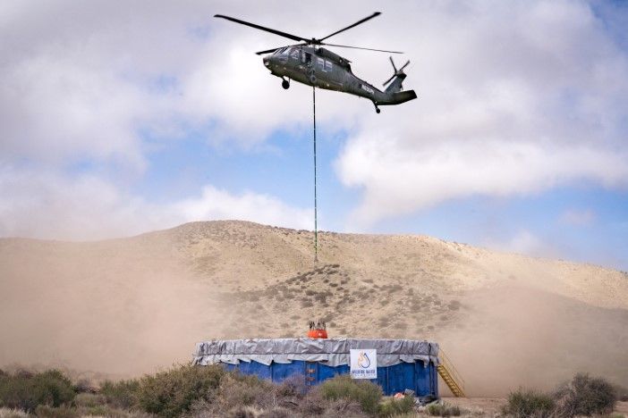 Next-Generation Wildfire Response: Testing Autonomous Black Hawk Helicopters