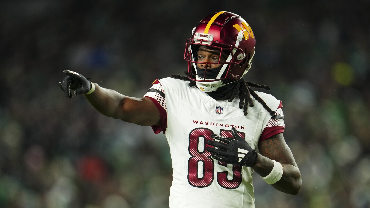 Noah Brown Suffers Injury, Carted Off At Washington Commanders Practice