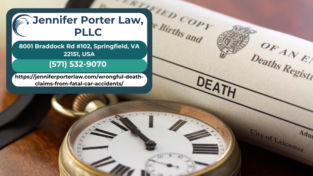 Northern Virginia Wrongful Death Lawyer Jennifer Porter: Fighting For Families After Fatal Car Accidents