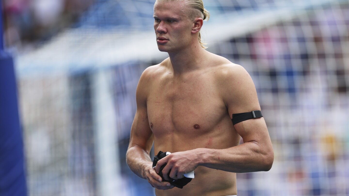 Norway's Haaland To Play Against Moldova Despite Facial Stitches Norway's Haaland To Play Against Moldova Despite Facial Stitches
