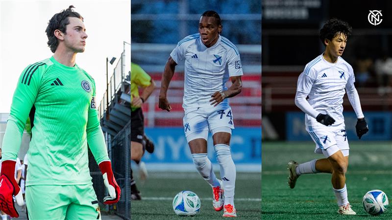 NYCFC Announces Short-Term Contracts For Goalkeeper Mac Learned, Midfielder Peter Molinari, And Forward Seymour Reid