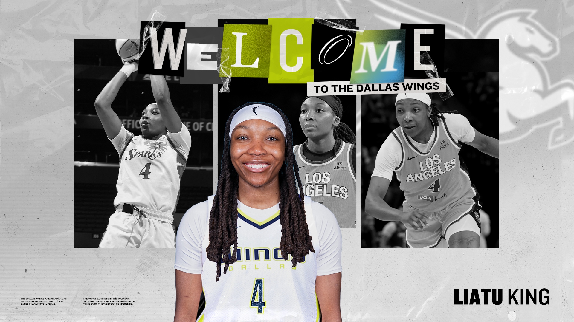Official: Dallas Wings Sign Forward Liatu King