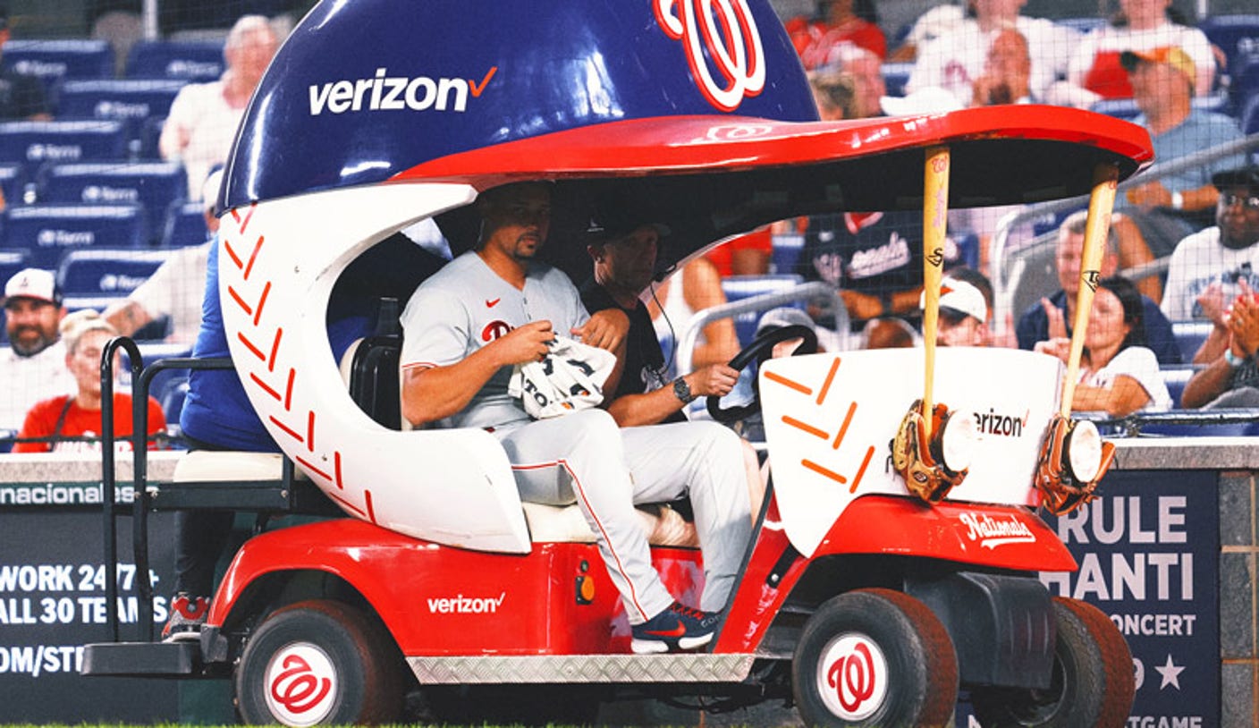 Phillies' Jhoan Duran Recovers Quickly After Taking Line Drive Off Ankle
