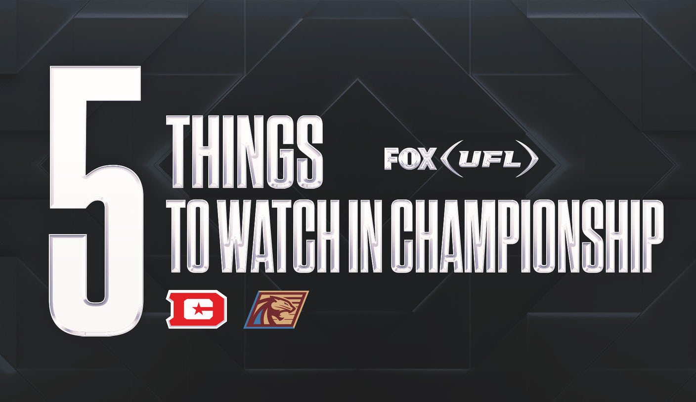 Predicting The 2025 UFL Championship: Five Things To Watch Predicting The 2025 UFL Championship: Five Things To Watch