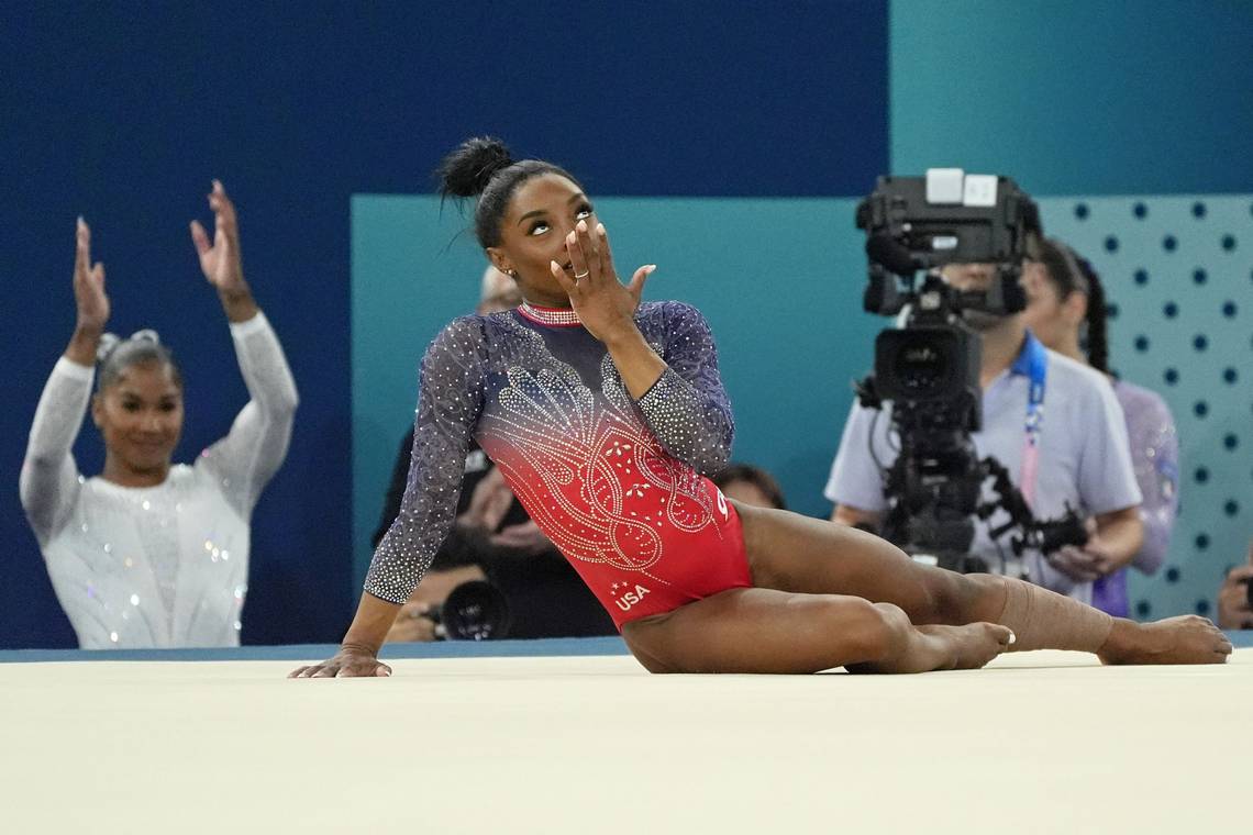 Public Opinion Backs Simone Biles: Gaines Criticism Sparks Debate Public Opinion Backs Simone Biles: Gaines Criticism Sparks Debate
