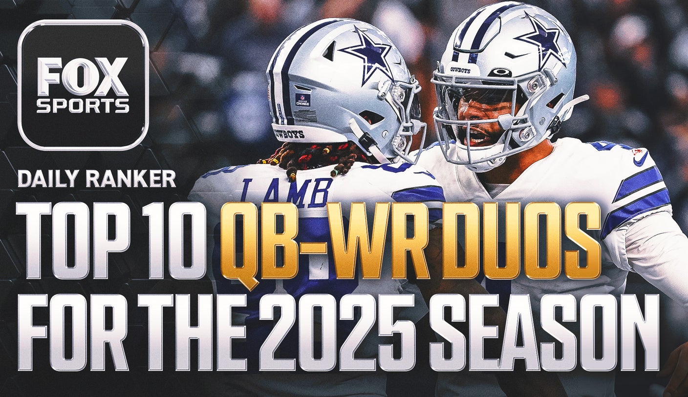 Ranking The NFL's Elite: Top 10 QB-WR Combinations Entering 2025 Ranking The NFL's Elite: Top 10 QB-WR Combinations Entering 2025