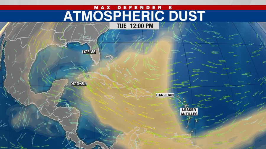 Saharan Dust Plume Headed For Florida: Prepare For Reduced Air Quality