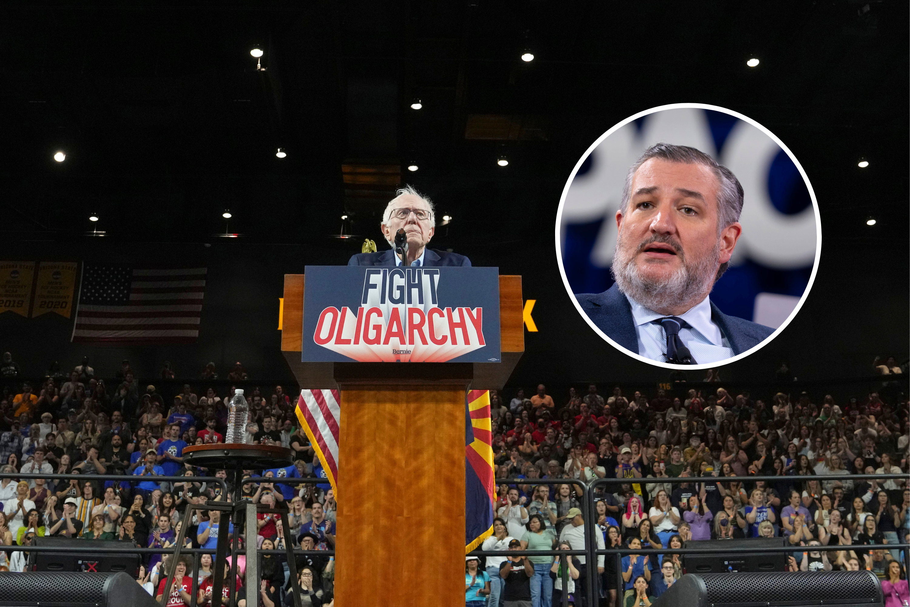 Sanders' Private Jet Justification Faces Criticism From Ted Cruz