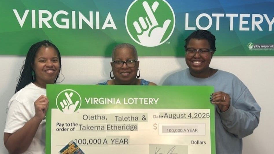 She Did It Twice! Virginia Woman Wins Second $1 Million Lottery Scratch-Off
