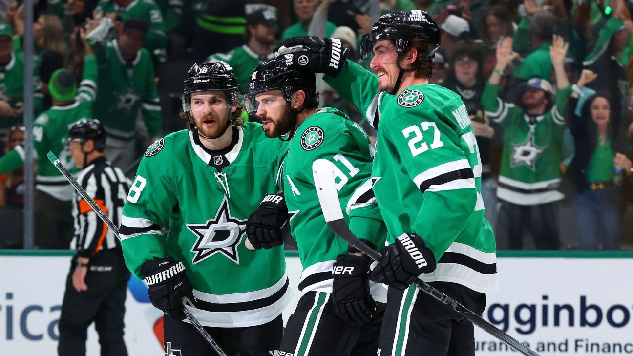 Stars' Power Play Explodes In Game 1 Victory Over Oilers Stars' Power Play Explodes In Game 1 Victory Over Oilers