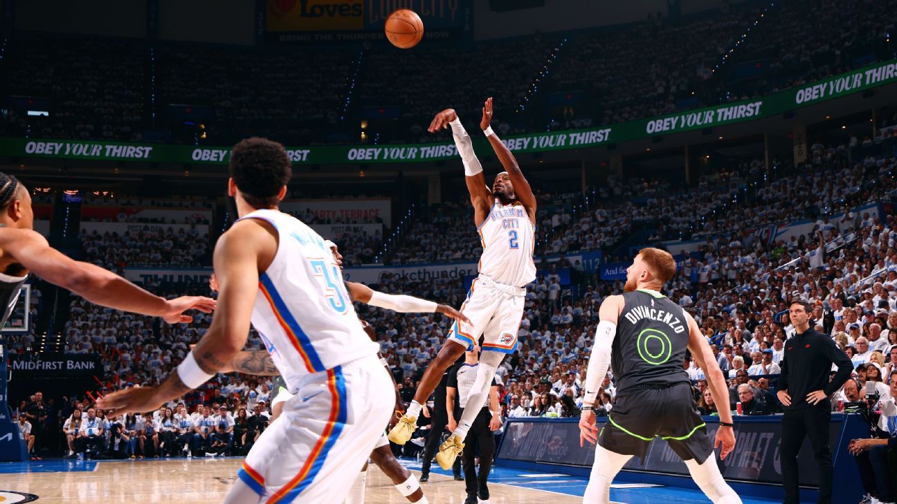 Thunder's Defensive Masterclass Leads To Commanding Game 1 Win Thunder's Defensive Masterclass Leads To Commanding Game 1 Win