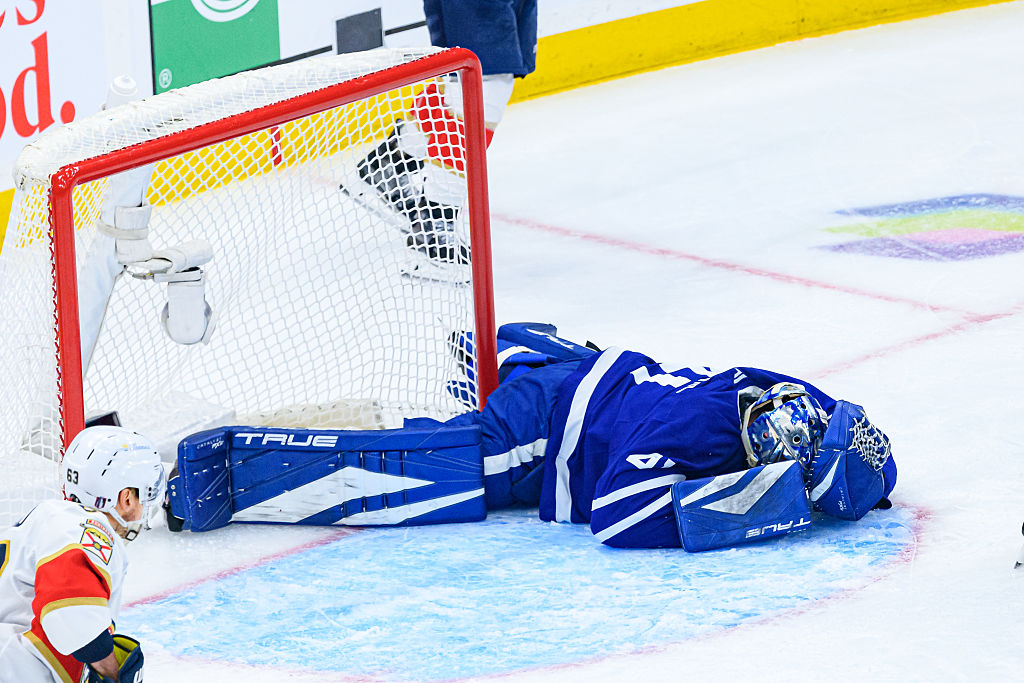 Toronto Maple Leafs' Stolarz Officially Out For Game 2 Against Florida