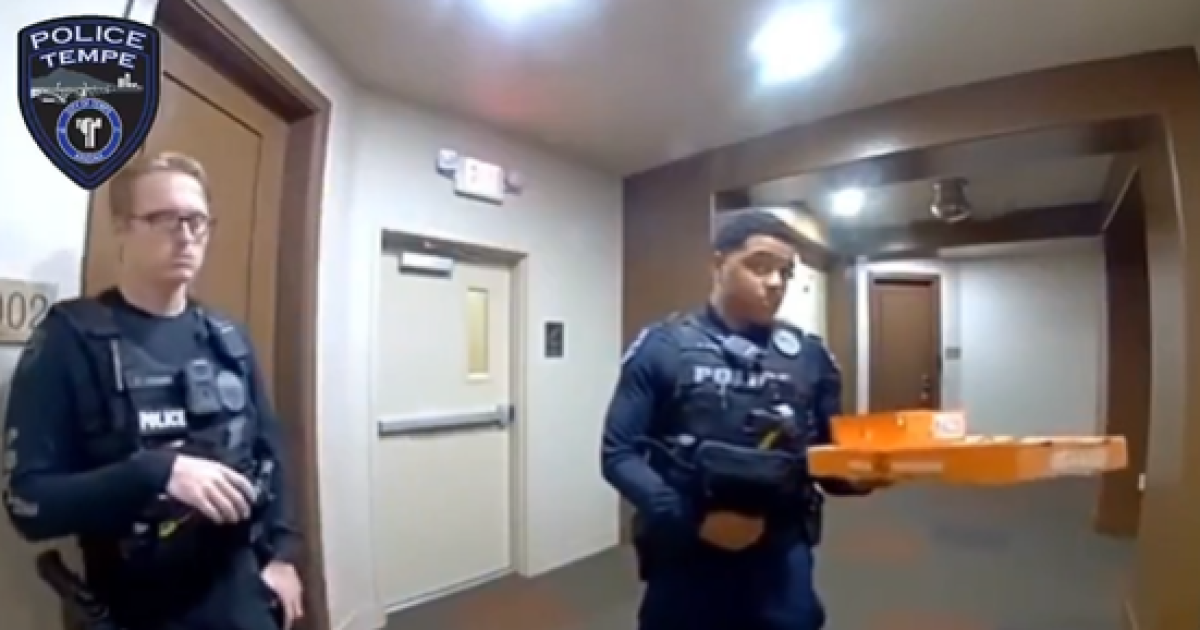 Traffic Stop Leads To Tempe Police Pizza Delivery Heroics Traffic Stop Leads To Tempe Police Pizza Delivery Heroics