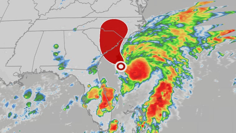 Tropical Depression Three Strengthens, Targets Carolinas Tropical Depression Three Strengthens, Targets Carolinas