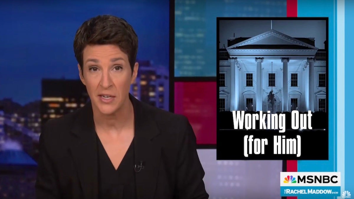 Trump Accused Of Self-Enrichment Through Mismanagement Of Medical Funding: Maddow