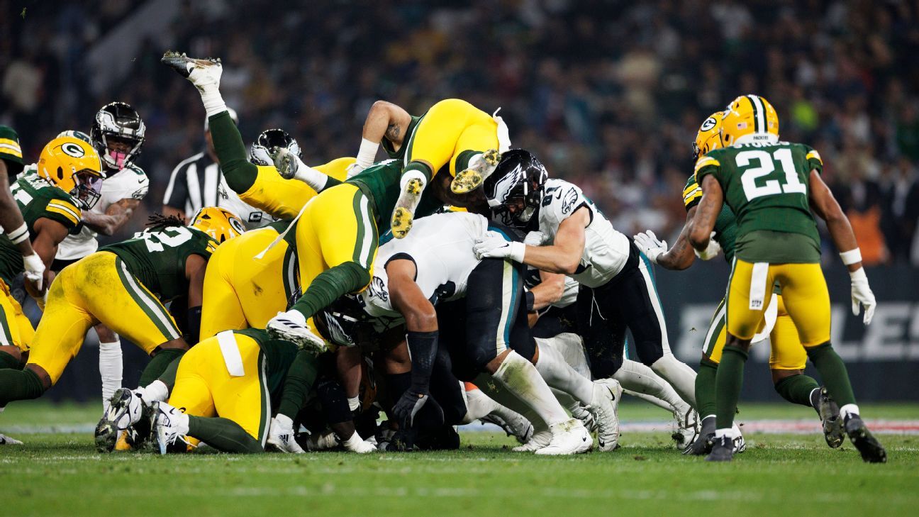 Tush Push Ban Defeated: How The Eagles And Chargers Responded Tush Push Ban Defeated: How The Eagles And Chargers Responded
