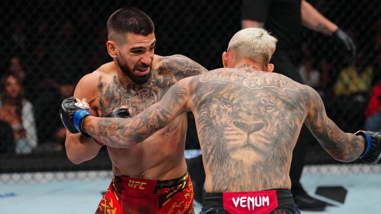 UFC 317: Ilia Topuria's Stunning KO Victory Over Charles Oliveira