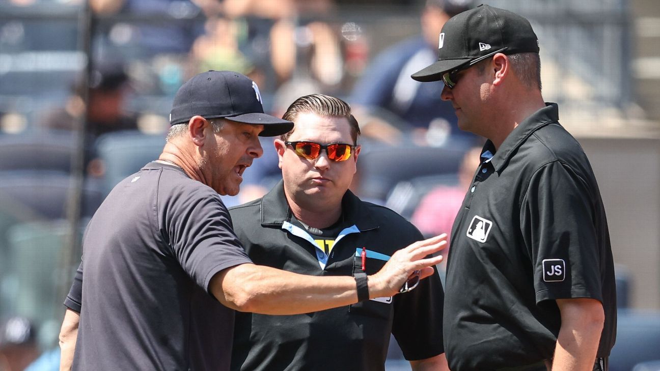 Umpire Controversy: Aaron Boone's Record-Setting Ejections In 2024 Umpire Controversy: Aaron Boone's Record-Setting Ejections In 2024