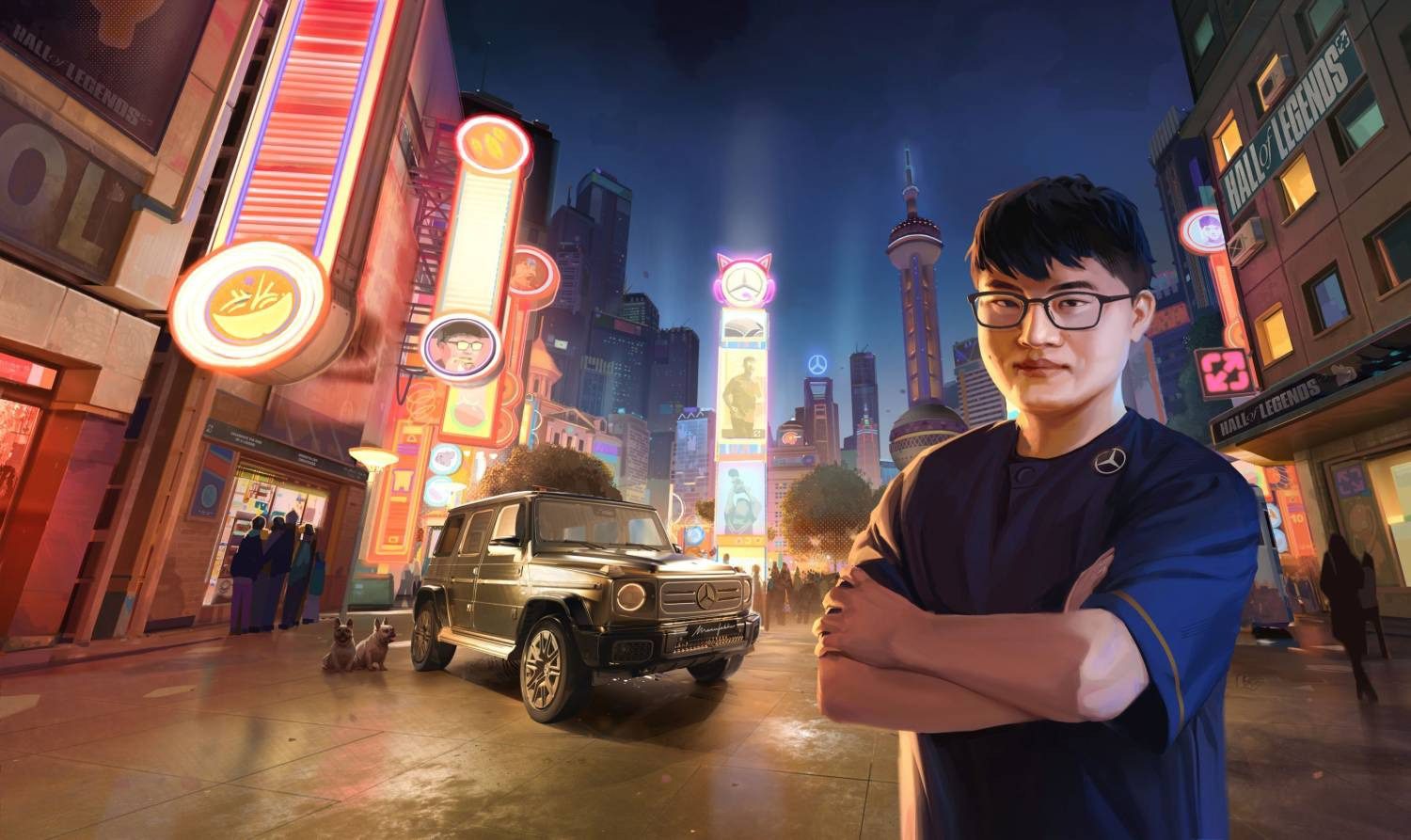 Uzi Receives Luxurious Electric G-Wagon Gift From Mercedes-Benz Uzi Receives Luxurious Electric G-Wagon Gift From Mercedes-Benz