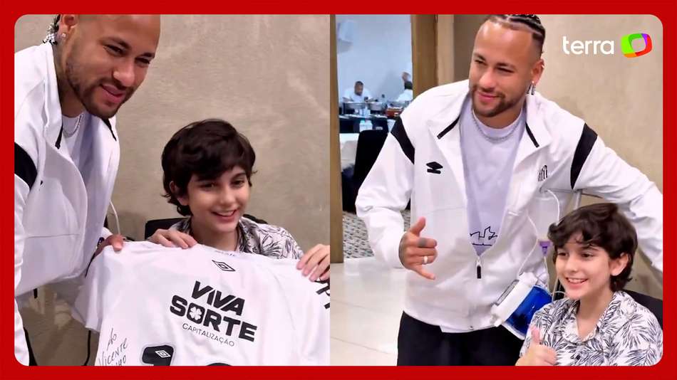 Visita Surpresa De Neymar A Criança Com Síndrome Rara Comove A Internet. Visita Surpresa De Neymar A Criança Com Síndrome Rara Comove A Internet.