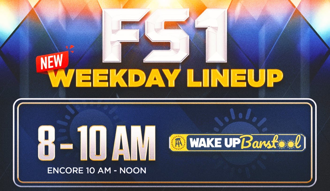 Wake Up Barstool: FS1's New Morning Show Debuts September 2nd Wake Up Barstool: FS1's New Morning Show Debuts September 2nd