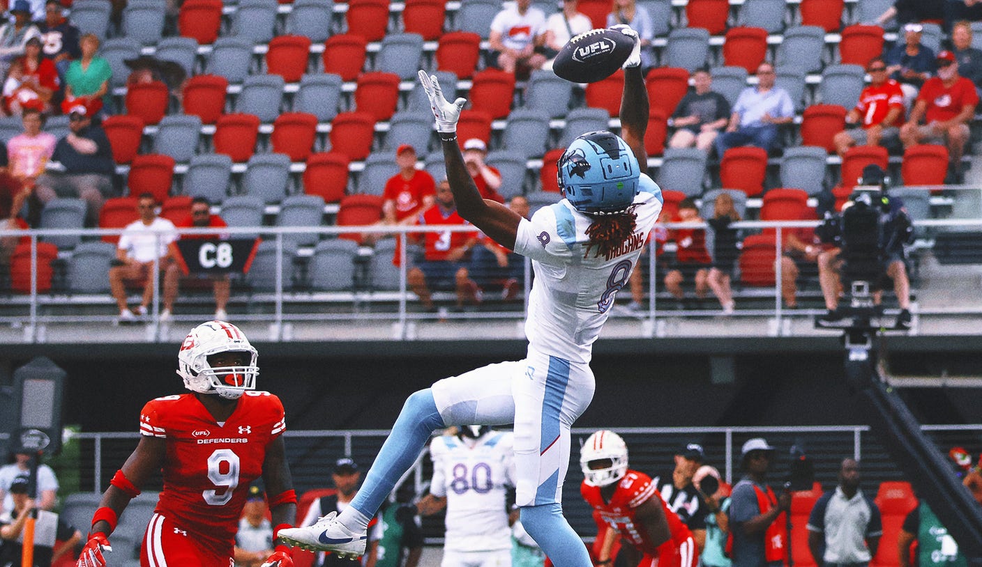 Watch: Tyler Vaughns' One-Handed TD Highlights UFL Week 8 Watch: Tyler Vaughns' One-Handed TD Highlights UFL Week 8