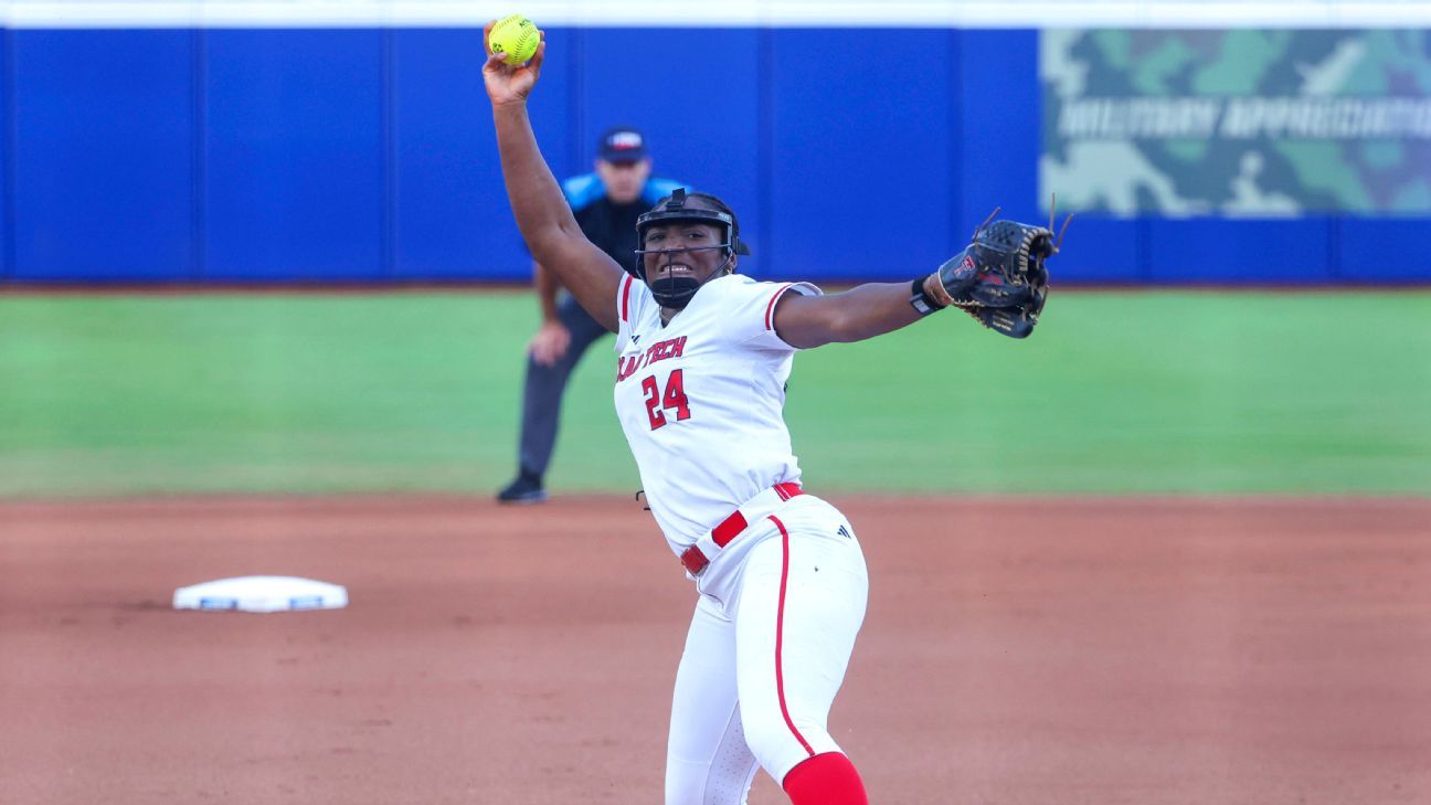 WCWS Game 3: NiJaree Canady's Stellar Pitching Fuels Texas Tech's Win WCWS Game 3: NiJaree Canady's Stellar Pitching Fuels Texas Tech's Win