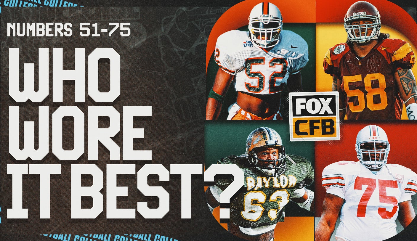 Who Wore It Best? A Definitive Ranking Of College Football Players (Jerseys 51-75)