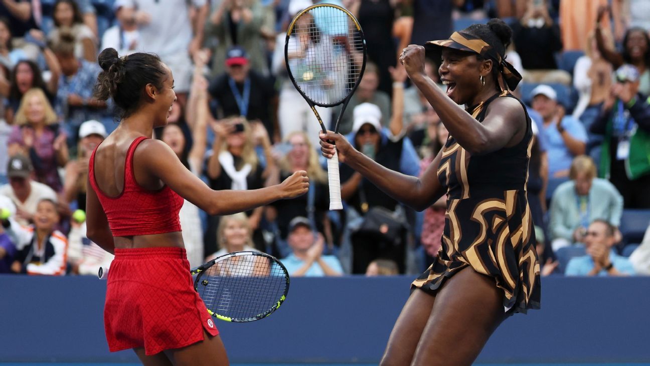 Williams And Fernandez Partner For US Open Doubles Success, Reach Quarterfinals Williams And Fernandez Partner For US Open Doubles Success, Reach Quarterfinals