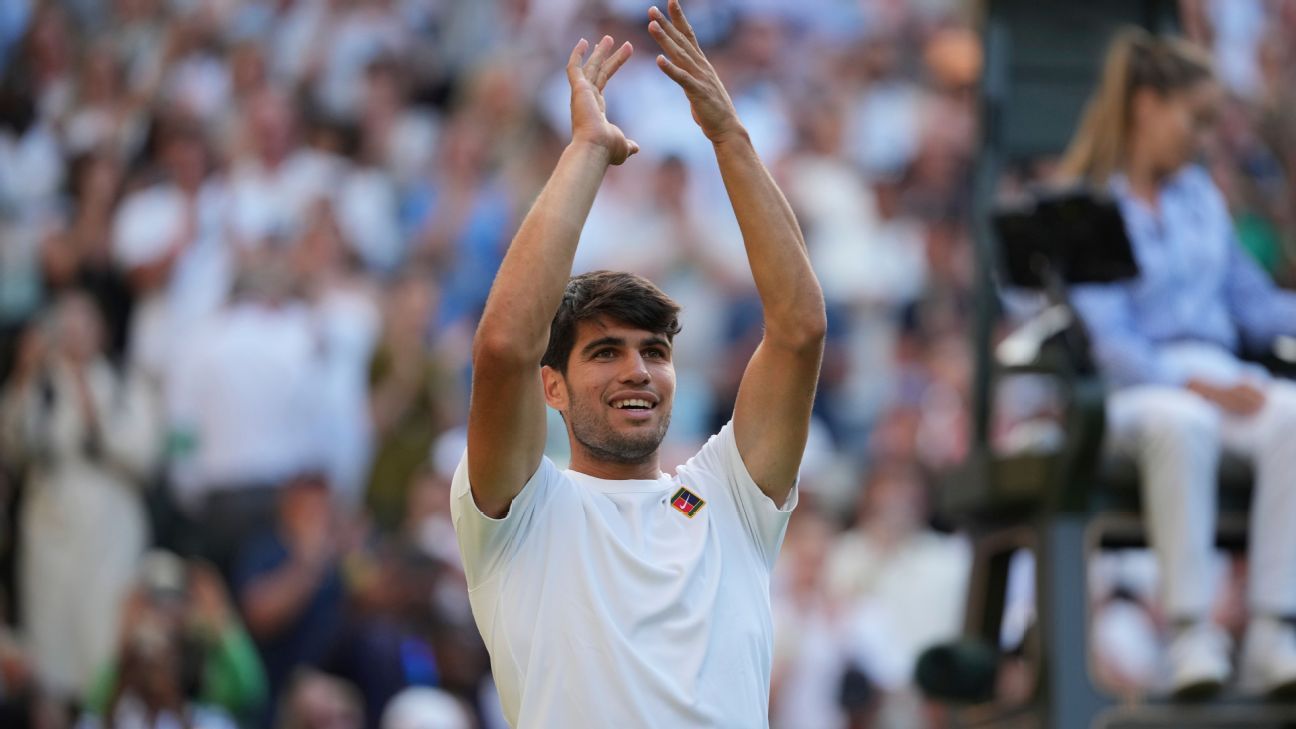 Wimbledon 2024: Carlos Alcaraz Extends Unbeaten Run Wimbledon 2024: Carlos Alcaraz Extends Unbeaten Run