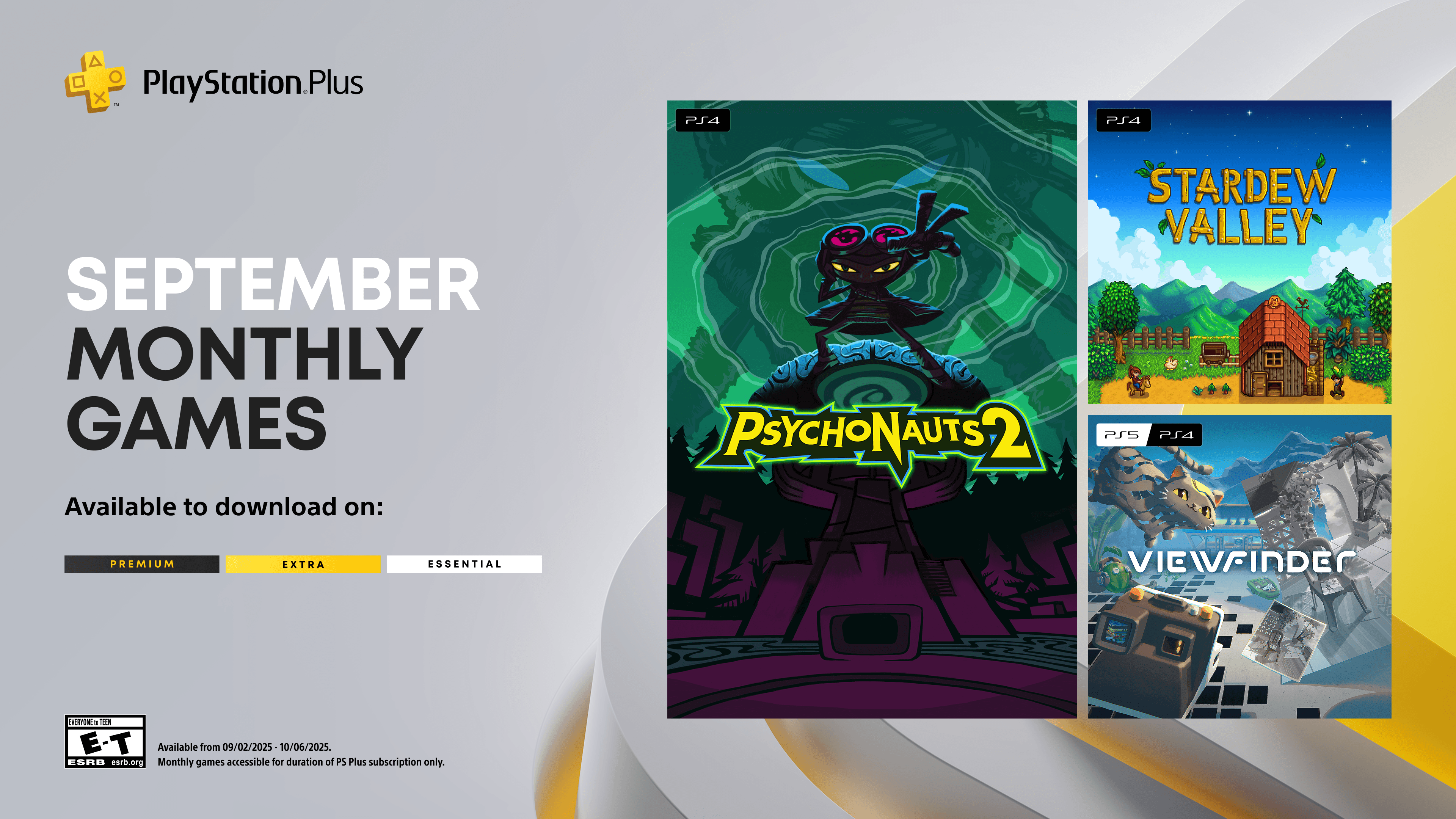 Your PlayStation Plus September 2024 Games: Psychonauts 2, Stardew Valley, And Viewfinder Await Your PlayStation Plus September 2024 Games: Psychonauts 2, Stardew Valley, And Viewfinder Await